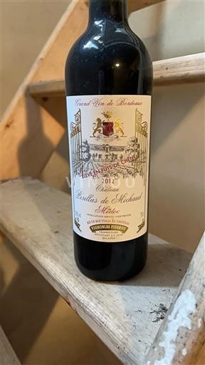 Bordeaux Médoc Château Pouillas de Michaud 2012