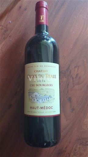 Bordeaux Haut-Médoc Cru Bourgeois Château Croix du Trale 2016