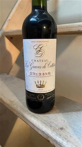 Bordeaux Côtes-de-bourg Château Les Graves de Cellier 2014