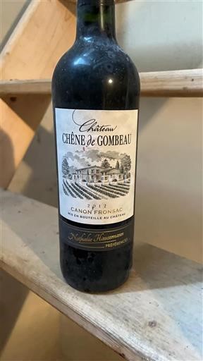 Bordeaux Canon-Fronsac Château Chêne de Gombeau 2012