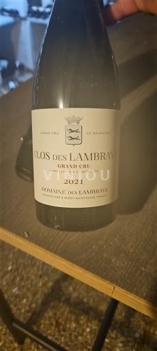 Bourgogne Clos-des-lambrays Grand Cru Domaine Des Lambrays Clos des Lambrays 2021
