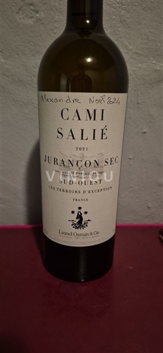 Sydvestfrankrig Jurançon Cami Salié 2021