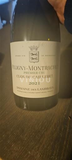 Borgoña Puligny-Montrachet Premier Cru Domaine Des Lambrays Clos du Cailleret 2021
