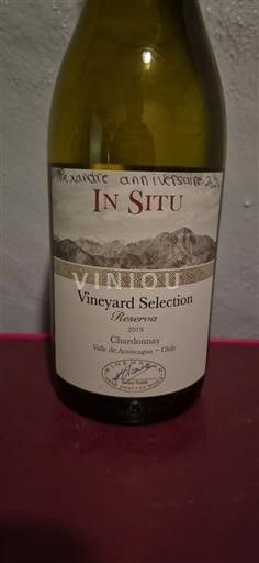 Rapel Valley Colchagua Valley In Situ Vineyard Selection Reserva 2019