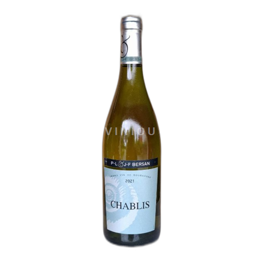 Burgundi Chablis Domaine Jean-François et Pierre-Louis BERSAN 2021