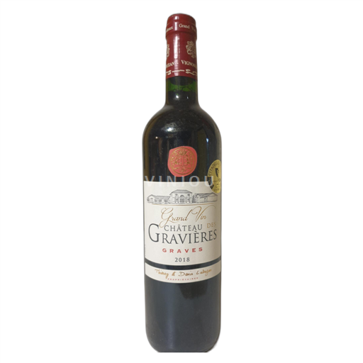 Bordeaux Graves Château des Gravières (Graves - Rouge) 2018