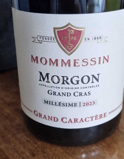 Beaujolais Morgon Mommessin Morgon Grand Cras 2023