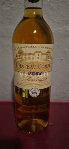 South West Monbazillac Château Combert 2003