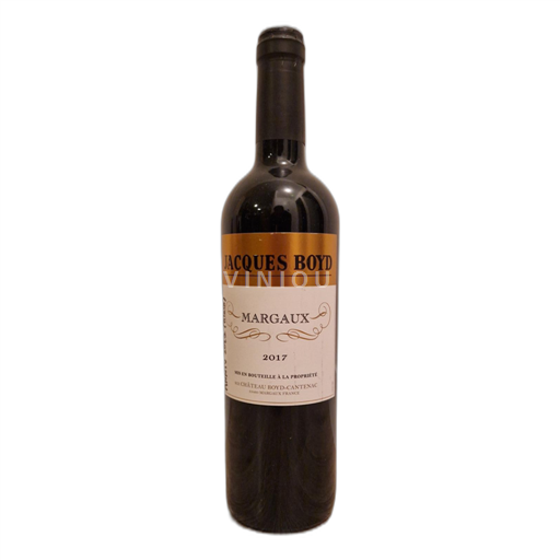 Bordeaux Margaux Château Boyd-Cantenac Jacques Boyd 2017