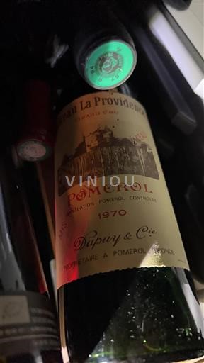 Burdeos Pomerol Château La Providence 1970