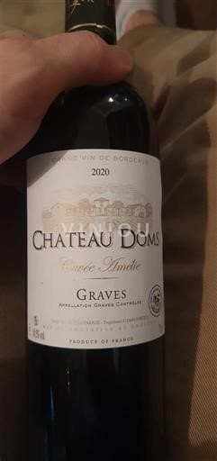 Burdeos Graves Château Doms Amélie 2020