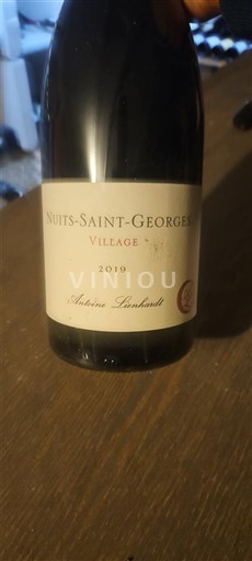 Burgundi Nuits-saint-georges Antoine Lienhardt 2019