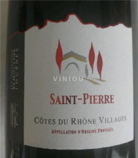 Rhônedalen Côtes-du-Rhône-Villages Les Vignerons de Remoulin-Fournès Saint Pierre 2019