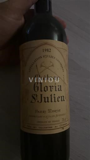 Bordeaux Saint-Julien Château Gloria 1982