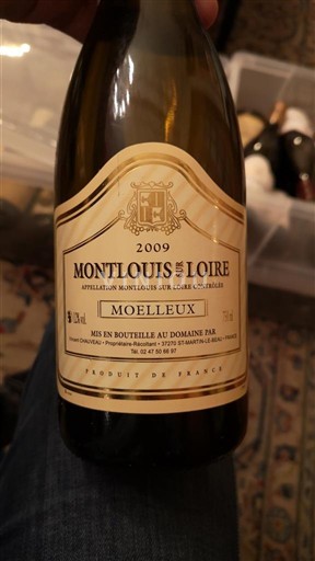 Dolina Loare Montlouis-sur-Loire Domaine Pichard 2009