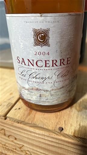 Thung lũng sông Loire Sancerre. Les Champs Clos 2004