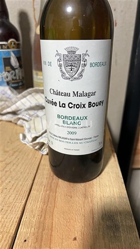 Bordeaux Malagar La Croix Bouey 2009