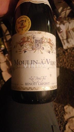 Beaujolais Moulin-à-vent Benoît Lafont Les Petits Fils Niet-geïntegreerd