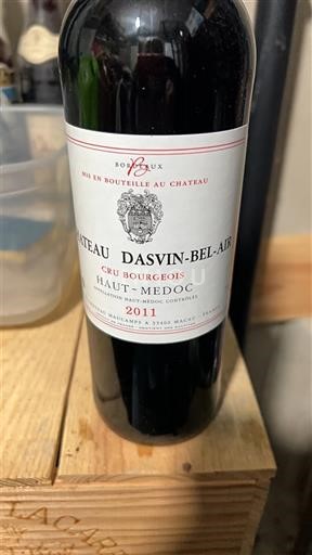 Bordeaux Haut-Médoc Cru Bourgeois Château Dasvin-Bel-Air 2011