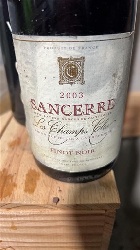 Dolina Loare Sancerre Les Champs Clos 2003