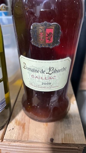 Sudoeste Gaillac Domaine Labarthe 2008