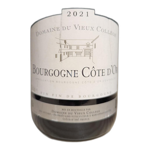 Burgund Burgund Côte d'Or Domaine du Vieux Collège 2021