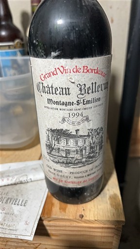 Bordeaux Montagne-Saint-Émilion Château Bellevue 1994
