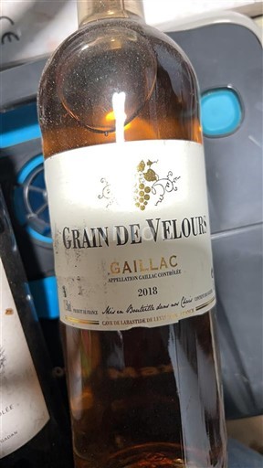 Jugozahod Gaillac Cave De Labastide De Lévis Grain de Velours 2018