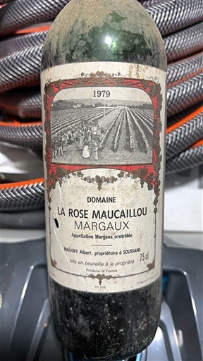 Bordeaux Margaux La Rose Maucaillou 1979