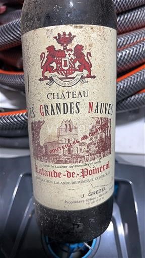 Bordeaux Lalande-de-Pomerol Château Les Grandes Nauves Ohne Jahrgang