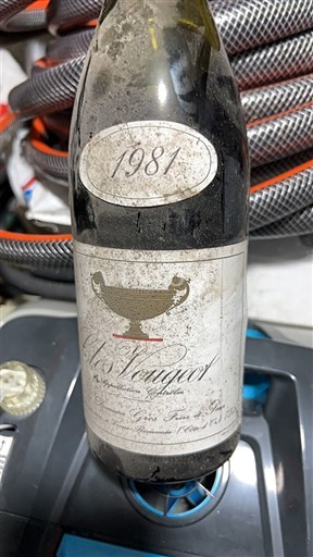 Burgundija Clos-de-vougeot Grand Cru Clos Vougeot 1981