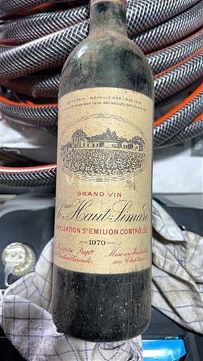 Bordeaux Saint-Émilion Château Haut Simard 1970