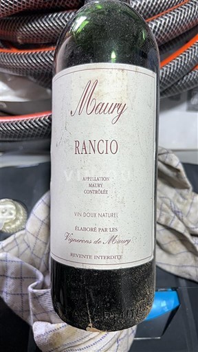 Roussillon Maury Vignerons de Maury Rancio Ei vuosikertaa