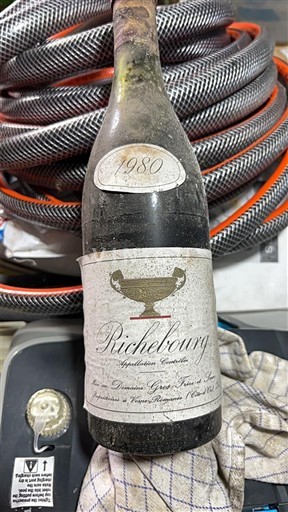 Bourgogne Richebourg Grand Cru Domaine Gros Frère et Soeur 1980