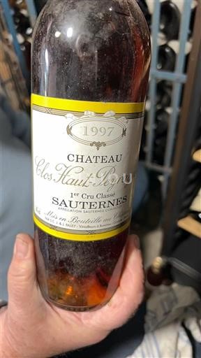 Bordéus Sauternes 1er Cru Classé Clos Haut-Peyraguey 1997