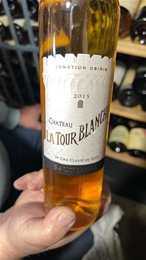 Bordeaux Sauternes Château La Tour Blanche 2015