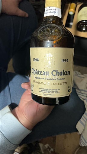 Jura Château-chalon Domaine Geneletti 1994