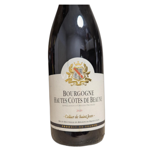 Burgundy Hautes-Côtes de Beaune Cellier de Saint Jean 2020