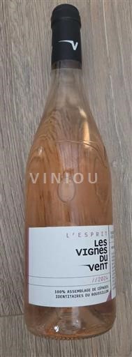 Лангедок та Руссійон Каталонські схили Les Vignes du Vent L'Esprit 2024