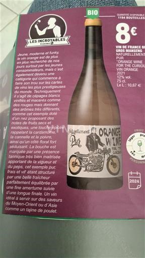 Linguadoca Non specificato Gros manseng Naturellement Pur 2021