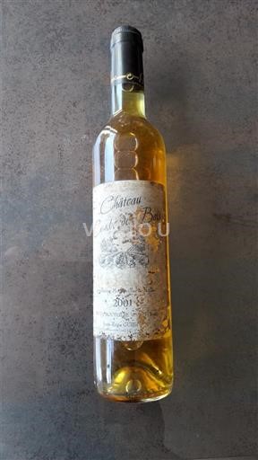 Bordeaux Sauternes Château Combe des bois 2001