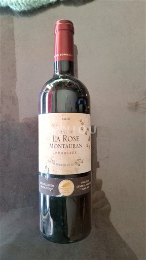 Bordeaux Château La Rose Montauran 2016