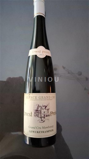Alsácia Gewurztraminer Grand Cru Ernest Preiss Grand cru mambourg 2013