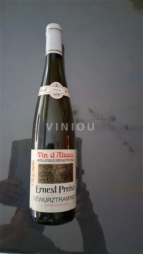 Alsace Ernest Preiss Princiere 2018