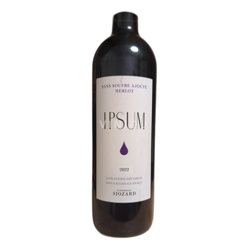 Bordeaux Vignoble Siozard Ipsum Icke årgångsbetecknad
