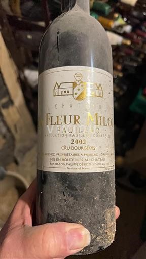 Bordeaux Pauillac Cru Bourgeois Château La Fleur Milon 2002