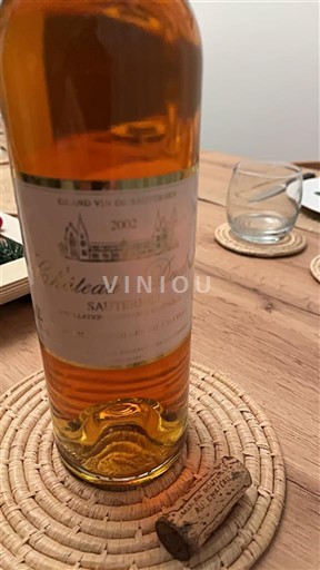 Bordeaux Sauternes Château Dudon 2002