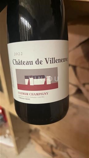 Thung lũng sông Loire Saumur-champigny Château Villeneuve 2022