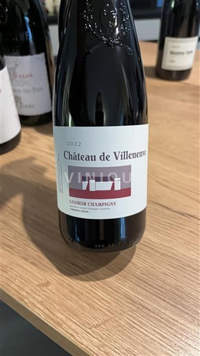 Thung lũng sông Loire Saumur-champigny Château Villeneuve 2022