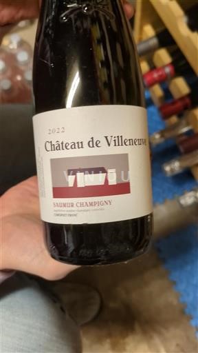 Valea Loarei Saumur-Champigny Château Villeneuve 2022